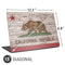 California Flag Dark Wood Universal Laptop 15in (12.2 x 8.8in) Skin